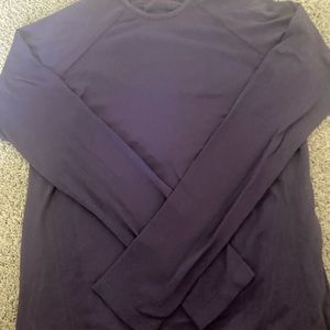 Athleta girl purple power up top